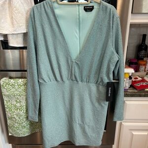 BNWT bebe dress (has lots of piling/loose threads!) size L